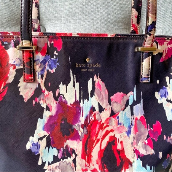 Kate Spade Laurel Way Floral Tote - Picture 2 of 4